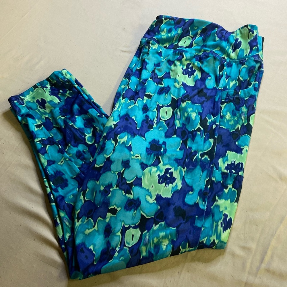 Zone Pro Floral Leggings (2X)